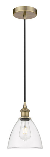 Edison One Light Mini Pendant in Antique Brass (405|616-1P-AB-GBD-752)