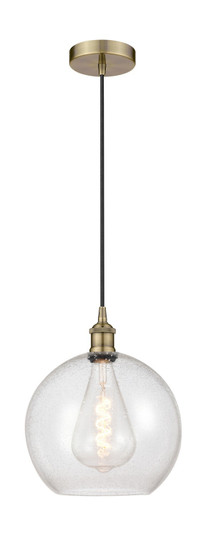 Edison One Light Mini Pendant in Antique Brass (405|616-1P-AB-G124-12)