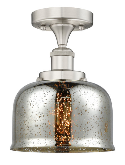 Edison One Light Semi-Flush Mount in Satin Gold (405|616-1F-SG-G71)