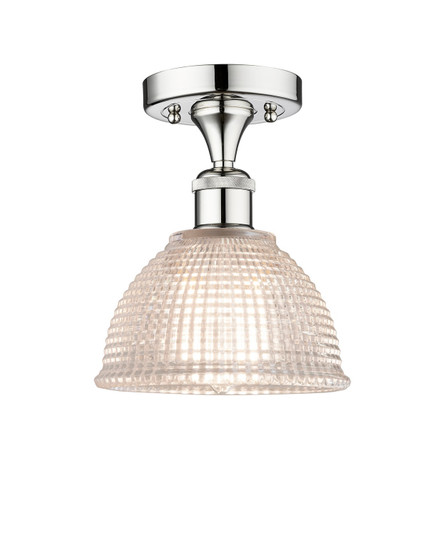 Edison One Light Semi-Flush Mount in Polished Chrome (405|616-1F-PC-G422)