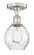 Edison One Light Semi-Flush Mount in Antique Brass (405|616-1F-AB-G362)