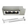 Mini Led Multiple Spots LED Three Light New Construction Housing with Trim and Light Engine in Black (34|MT-3LD311NA-W930BK)