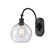 Ballston One Light Swing Arm in Matte Black (405|518-1W-BK-G124-8)