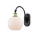Ballston One Light Swing Arm in Black Antique Brass (405|518-1W-BAB-G121-8)