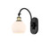 Ballston LED Swing Arm in Black Antique Brass (405|518-1W-BAB-G121-6-LED)