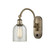 Ballston One Light Swing Arm in Antique Brass (405|518-1W-AB-G259)