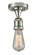 Franklin Restoration One Light Semi-Flush Mount in Polished Nickel (405|517-1C-PN)