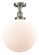 Franklin Restoration One Light Semi-Flush Mount in Brushed Satin Nickel (405|517-1CH-SN-G201-12)