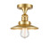 Franklin Restoration LED Semi-Flush Mount in Satin Gold (405|517-1CH-SG-M4-LED)