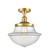 Franklin Restoration LED Semi-Flush Mount in Satin Gold (405|517-1CH-SG-G542-LED)