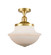 Franklin Restoration LED Semi-Flush Mount in Satin Gold (405|517-1CH-SG-G541-LED)