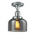 Franklin Restoration One Light Semi-Flush Mount in Polished Chrome (405|517-1CH-PC-G73)