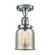 Franklin Restoration LED Semi-Flush Mount in Polished Chrome (405|517-1CH-PC-G58-LED)