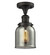 Franklin Restoration LED Semi-Flush Mount in Oil Rubbed Bronze (405|517-1CH-OB-G53-LED)