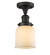 Franklin Restoration One Light Semi-Flush Mount in Oil Rubbed Bronze (405|517-1CH-OB-G51)