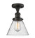 Franklin Restoration One Light Semi-Flush Mount in Oil Rubbed Bronze (405|517-1CH-OB-G44)