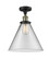 Franklin Restoration LED Semi-Flush Mount in Black Antique Brass (405|517-1CH-BAB-G42-L-LED)