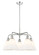Ballston Five Light Chandelier in Polished Chrome (405|516-5CR-PC-GBC-81)