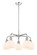 Ballston Five Light Chandelier in Polished Chrome (405|516-5CR-PC-G121-6)
