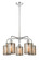 Ballston Five Light Chandelier in Polished Chrome (405|516-5CR-PC-G116)
