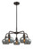 Ballston Five Light Chandelier in Oil Rubbed Bronze (405|516-5CR-OB-G93)