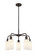 Ballston Five Light Chandelier in Oil Rubbed Bronze (405|516-5CR-OB-G801)