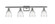 Ballston LED Bath Vanity in Brushed Satin Nickel (405|516-4W-SN-G442-LED)