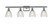 Ballston Four Light Bath Vanity in Brushed Satin Nickel (405|516-4W-SN-G382)