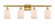 Ballston LED Bath Vanity in Satin Gold (405|516-4W-SG-G341-LED)