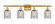 Ballston LED Bath Vanity in Satin Gold (405|516-4W-SG-G257-LED)