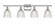 Ballston LED Bath Vanity in Polished Nickel (405|516-4W-PN-G382-LED)