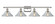 Ballston Four Light Bath Vanity in Polished Nickel (405|516-4W-PN-G132)