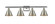 Ballston LED Bath Vanity in Polished Chrome (405|516-4W-PC-M8-LED)