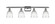Ballston LED Bath Vanity in Polished Chrome (405|516-4W-PC-G442-LED)