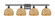 Ballston Four Light Bath Vanity in Oil Rubbed Bronze (405|516-4W-OB-RBD-8-NAT)