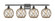 Ballston Four Light Bath Vanity in Oil Rubbed Bronze (405|516-4W-OB-G122-8RB)