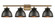 Ballston LED Bath Vanity in Brushed Brass (405|516-4W-BB-M14-BK-LED)