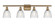 Ballston Four Light Bath Vanity in Brushed Brass (405|516-4W-BB-G382)