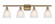 Ballston Four Light Bath Vanity in Brushed Brass (405|516-4W-BB-G381)