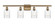 Ballston Four Light Bath Vanity in Brushed Brass (405|516-4W-BB-G342)