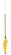 Ballston LED Bath Vanity in Brushed Brass (405|516-4W-BB-G2511-LED)