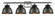 Ballston Four Light Bath Vanity in Black Antique Brass (405|516-4W-BAB-M14-W)