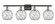 Ballston Four Light Bath Vanity in Black Antique Brass (405|516-4W-BAB-G122-8RW)