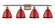 Ballston Four Light Bath Vanity in Antique Copper (405|516-4W-AC-MBD-75-RD)