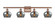 Ballston LED Bath Vanity in Antique Copper (405|516-4W-AC-G93-LED)