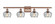 Ballston LED Bath Vanity in Antique Copper (405|516-4W-AC-G92-LED)