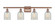 Ballston LED Bath Vanity in Antique Copper (405|516-4W-AC-G2511-LED)