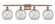 Ballston Four Light Bath Vanity in Antique Copper (405|516-4W-AC-G122-8RW)