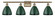 Ballston Four Light Bath Vanity in Antique Brass (405|516-4W-AB-MBD-75-GR)