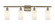 Ballston LED Bath Vanity in Antique Brass (405|516-4W-AB-G801-LED)